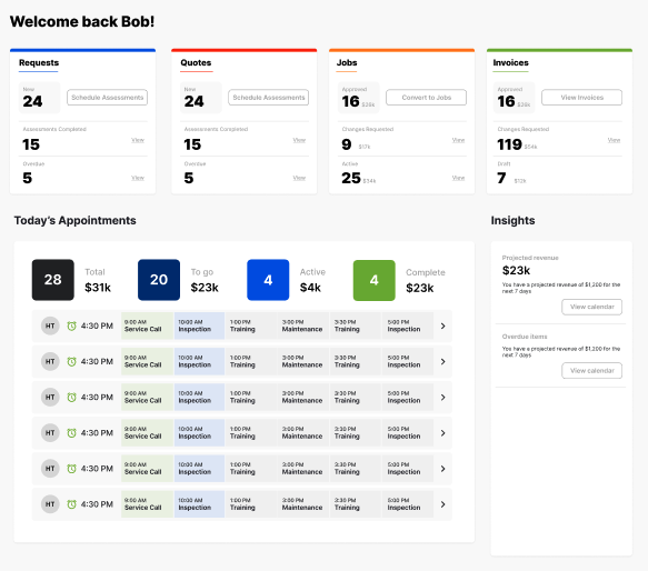 Experience efficient and seamless operations for your field service business